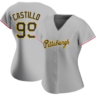 Manny Banuelos Men's Pittsburgh Pirates Road Jersey - Gray Replica